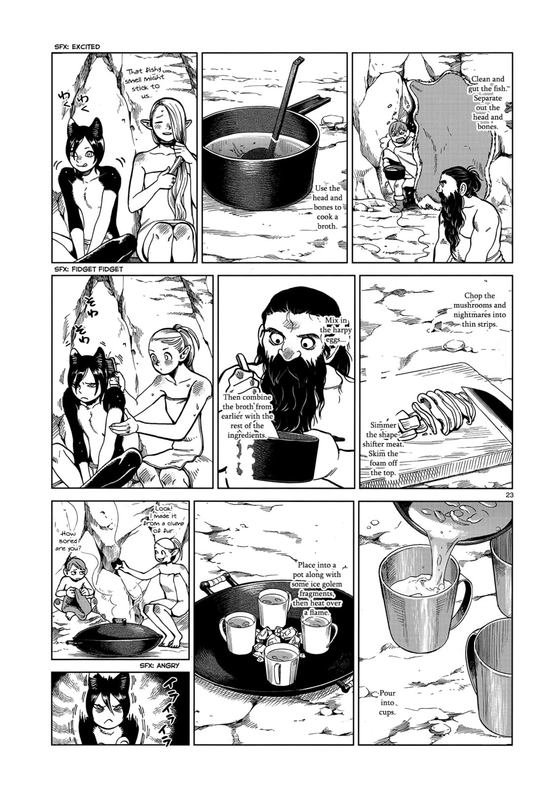 Delicious in Dungeon Chapter 43.1 page 23 - 