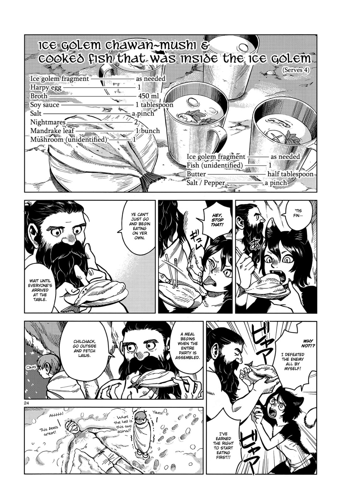 Delicious in Dungeon Chapter 43.1 page 24 - 