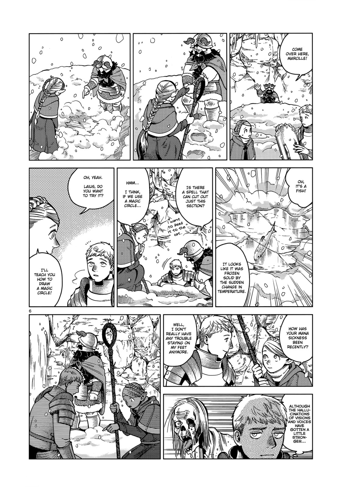 Delicious in Dungeon Chapter 43.1 page 6 - 