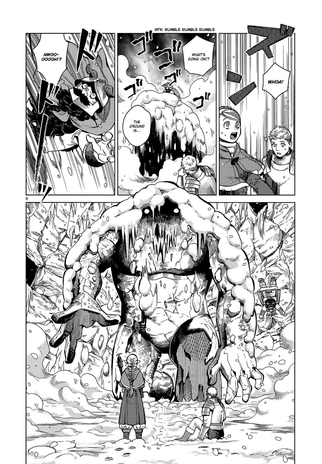 Delicious in Dungeon Chapter 43.1 page 8 - 