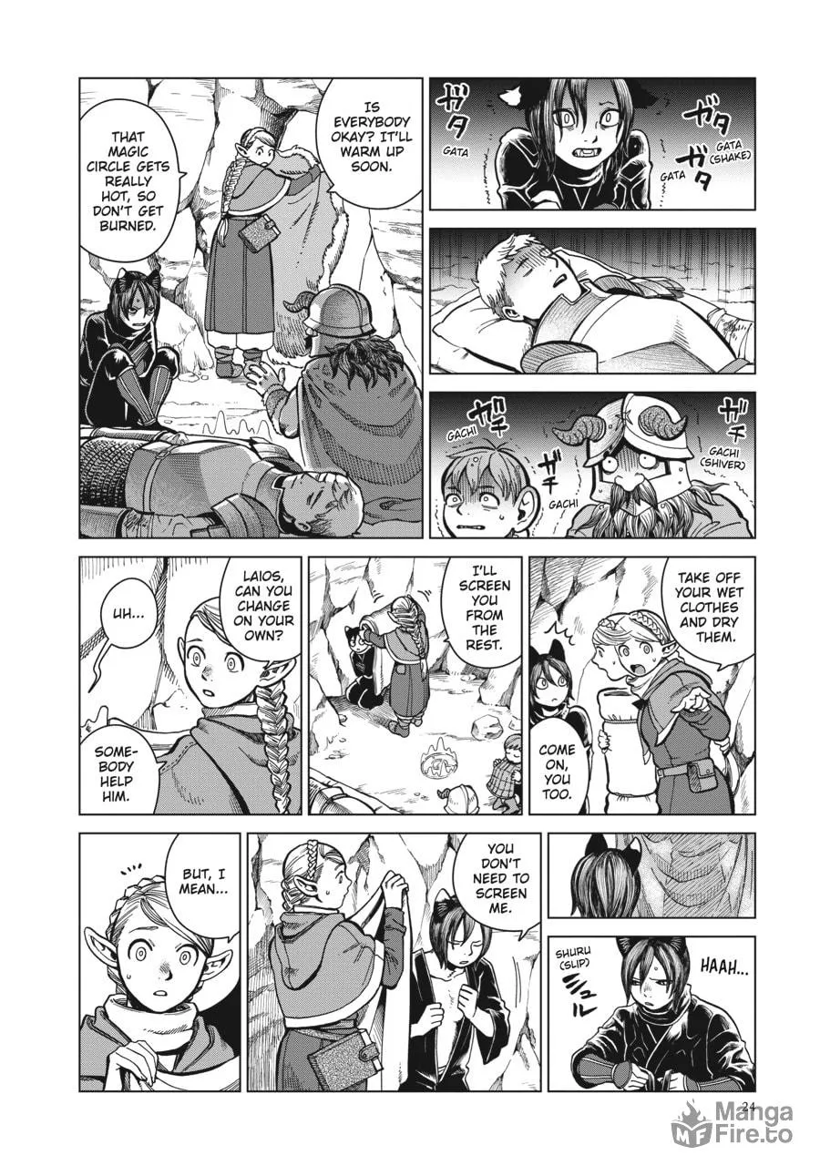 Delicious in Dungeon Chapter 43 page 21 - 