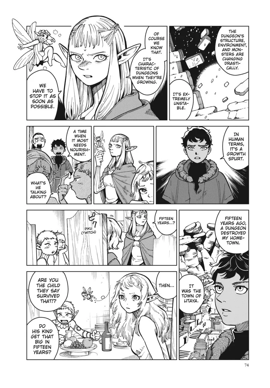 Delicious in Dungeon Chapter 45 page 17 - 