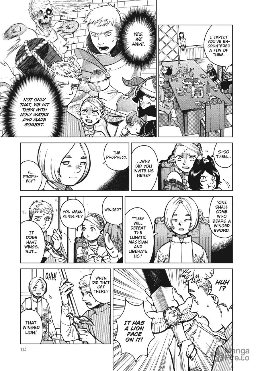 Delicious in Dungeon Chapter 46 page 27 - 