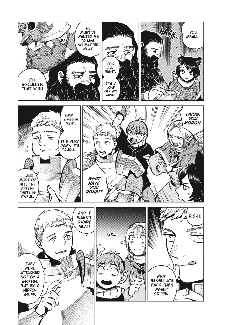 Delicious in Dungeon Chapter 49 page 28 - 