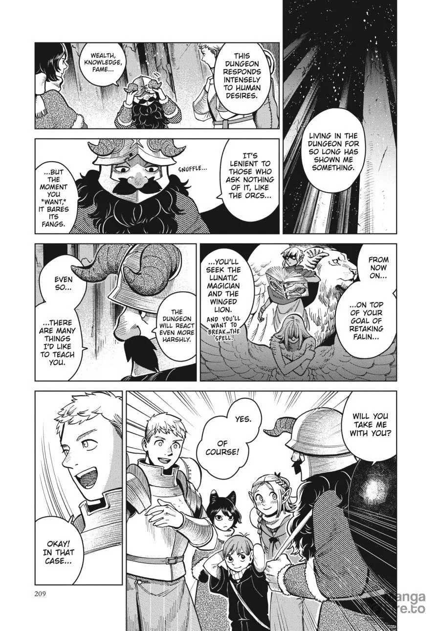 Delicious in Dungeon Chapter 49 page 36 - 