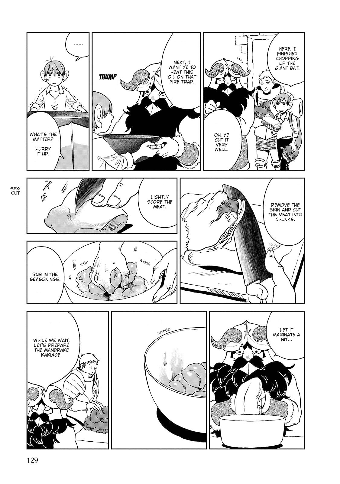 Delicious in Dungeon Chapter 5.1 page 17 - 