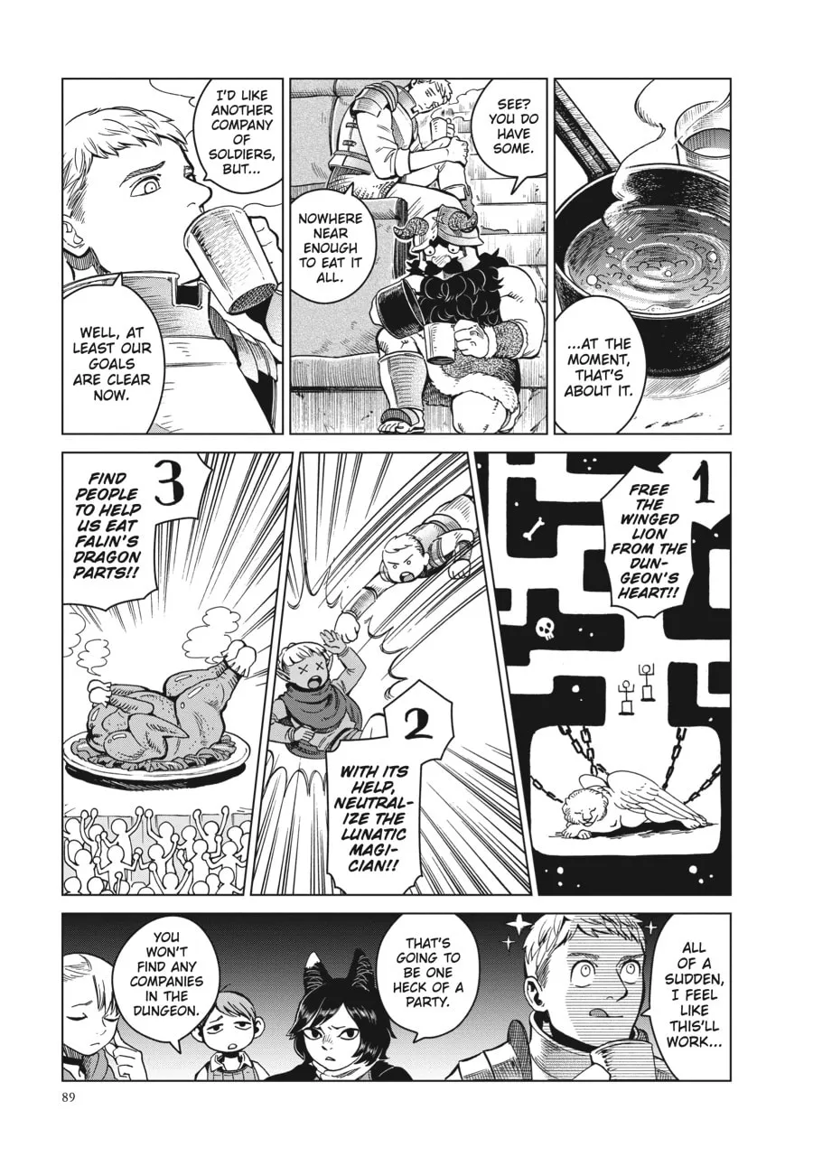 Delicious in Dungeon Chapter 52 page 19 - 