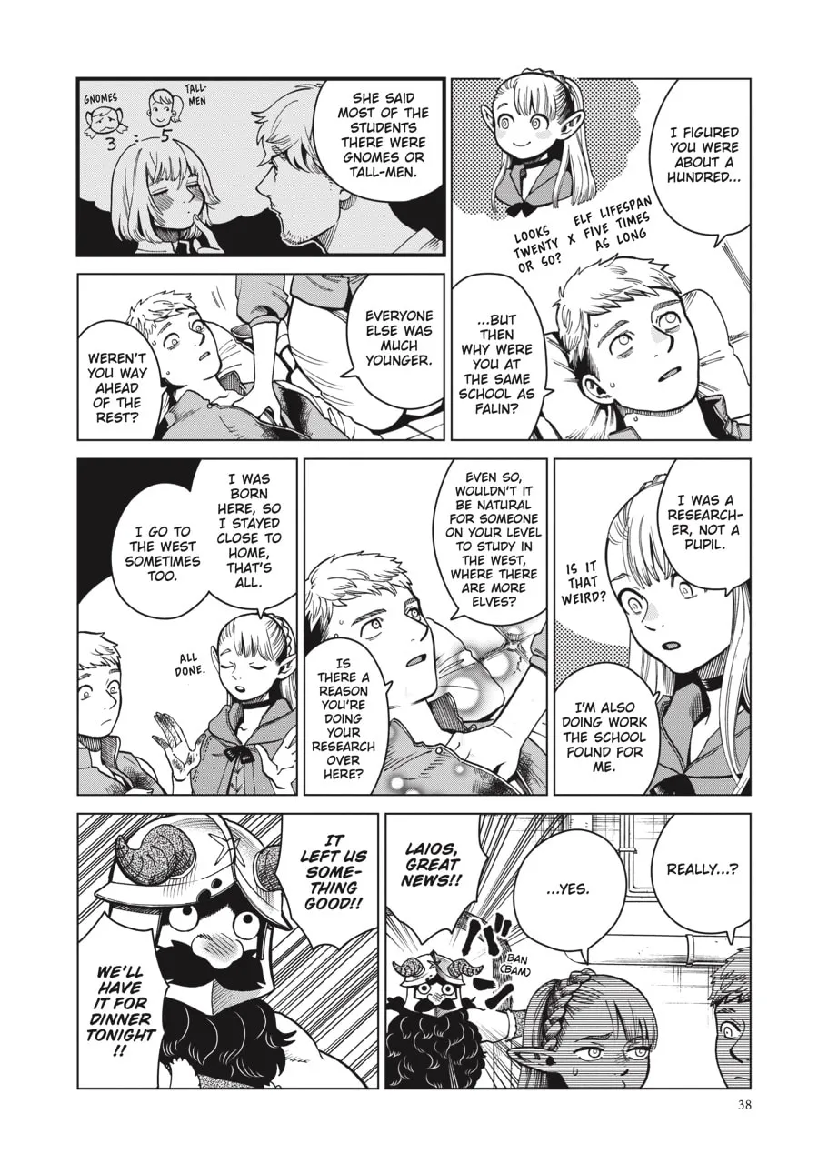 Delicious in Dungeon Chapter 57 page 34 - 