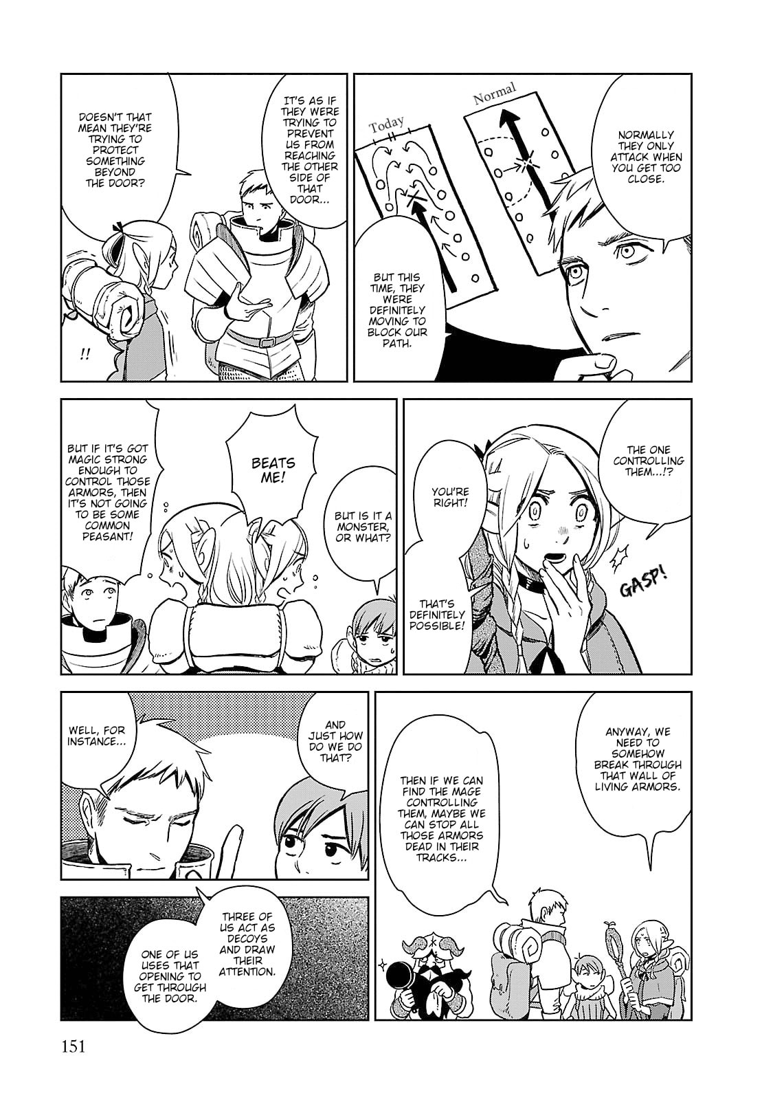 Delicious in Dungeon Chapter 6.1 page 15 - 