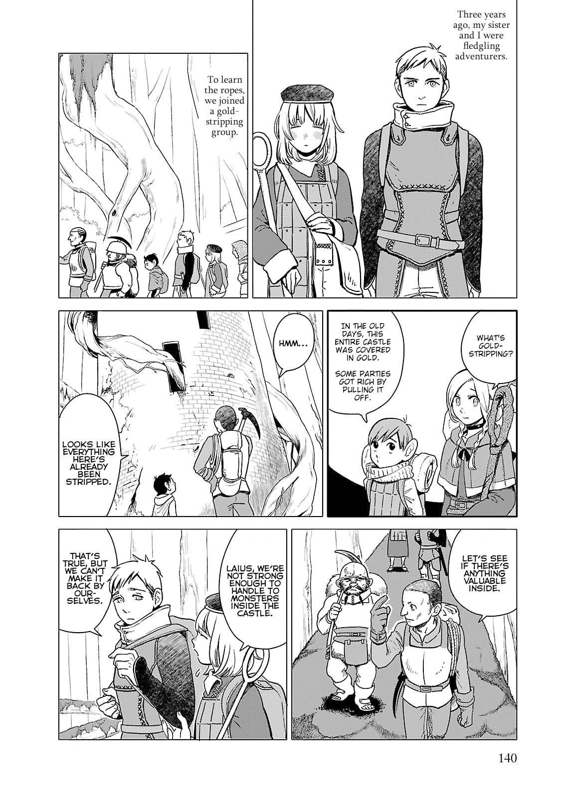 Delicious in Dungeon Chapter 6.1 page 4 - 