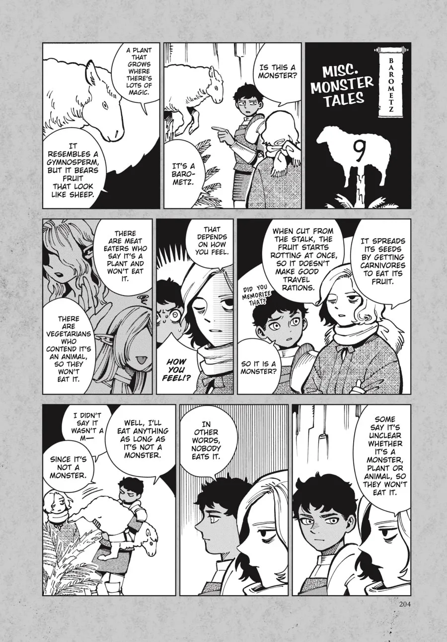 Delicious in Dungeon Chapter 62.5 page 1 - 