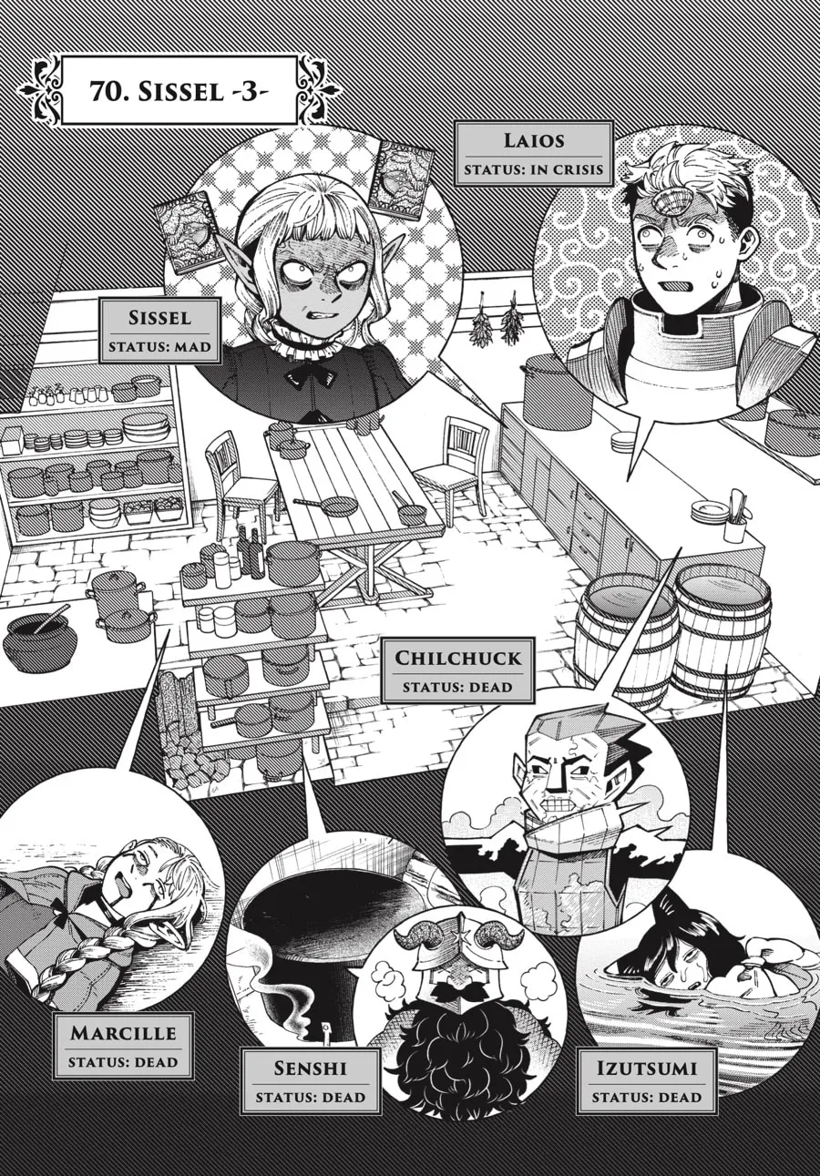 Delicious in Dungeon Chapter 70 page 1 - 
