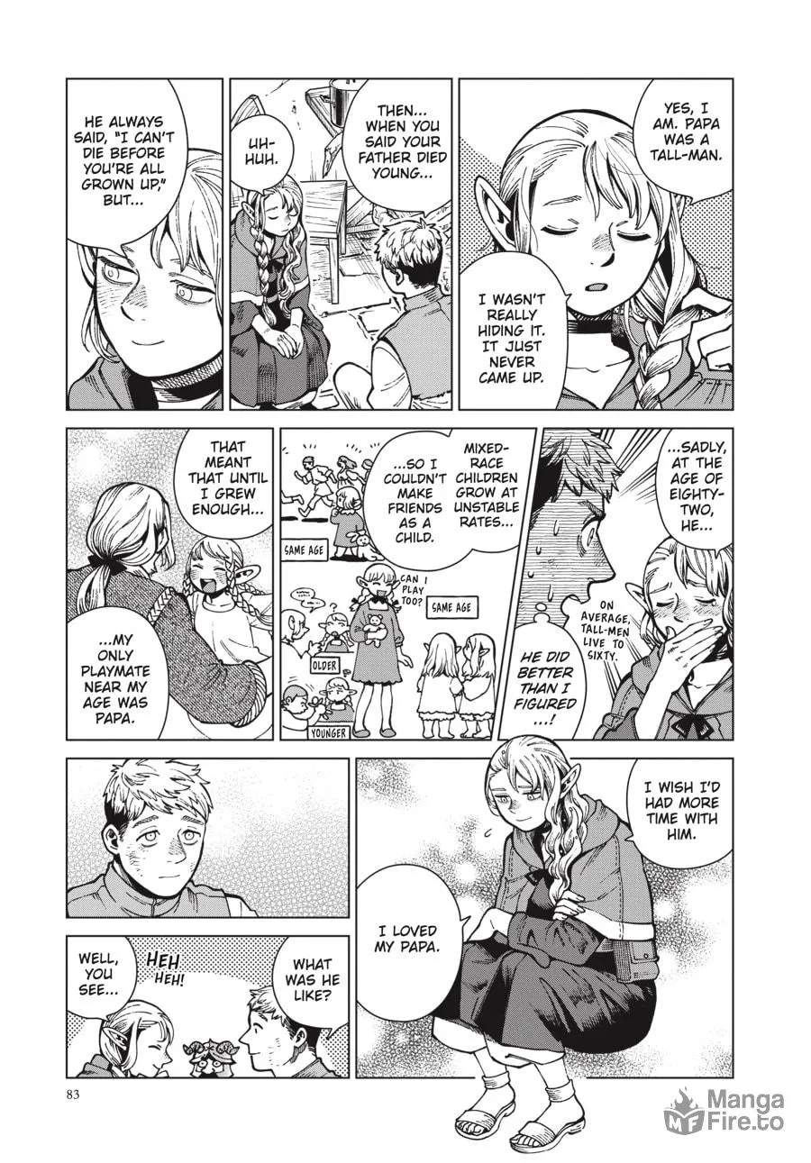 Delicious in Dungeon Chapter 72 page 21 - 