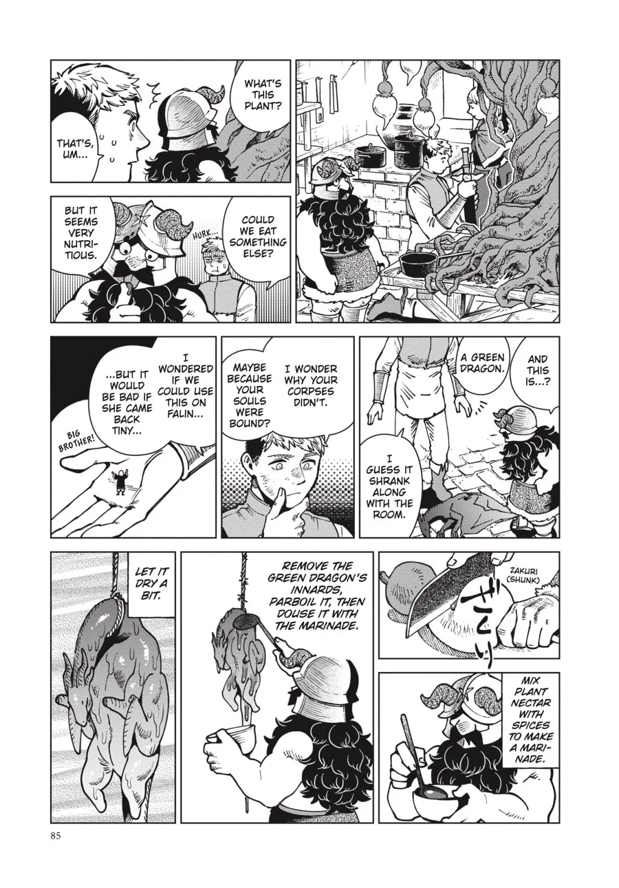 Delicious in Dungeon Chapter 72 page 23 - 