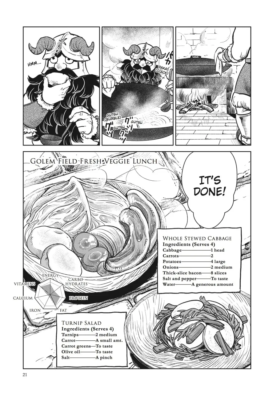 Delicious in Dungeon Chapter 8 page 17 - 