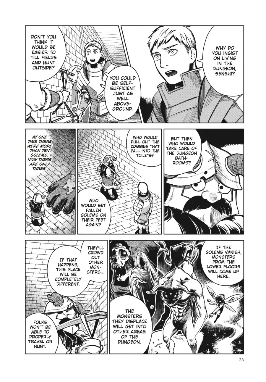 Delicious in Dungeon Chapter 8 page 22 - 