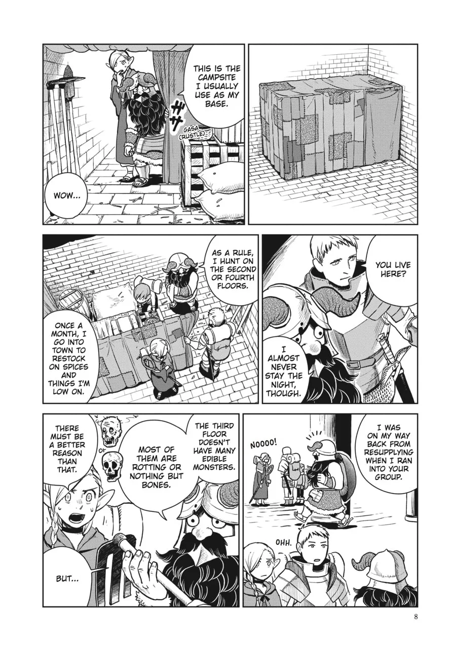 Delicious in Dungeon Chapter 8 page 4 - 