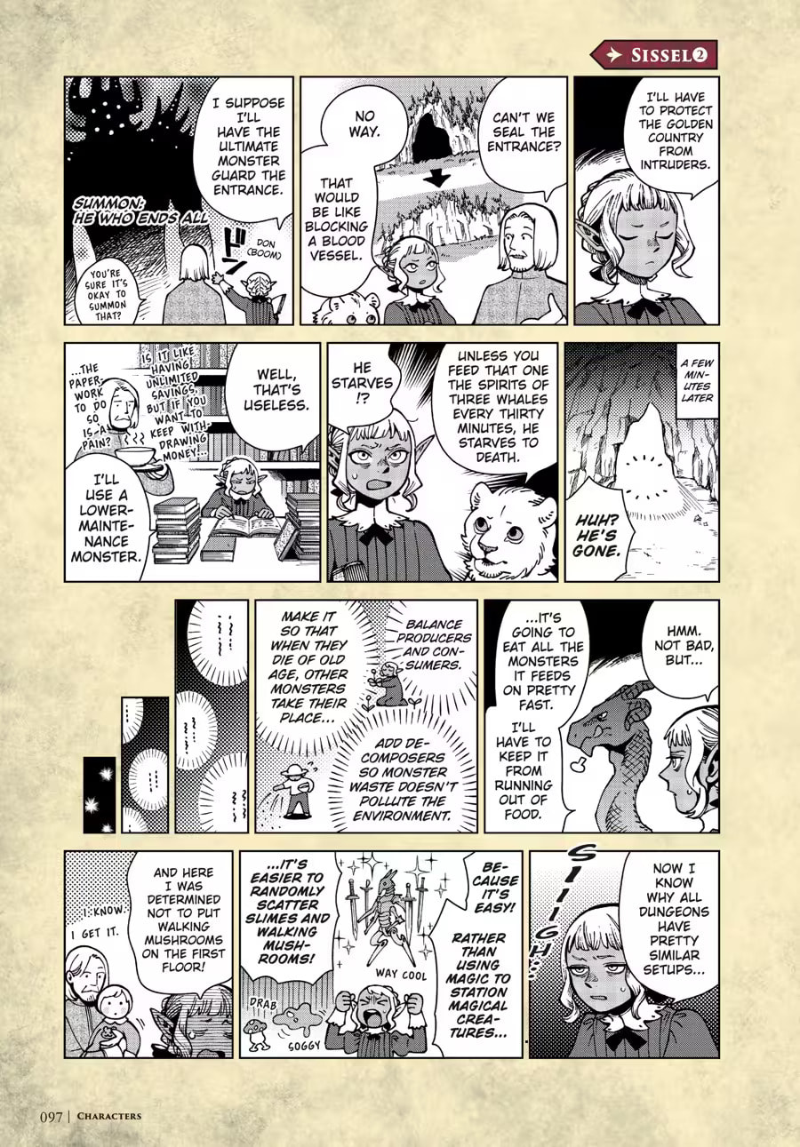 Delicious in Dungeon Chapter 9000 page 101 - 