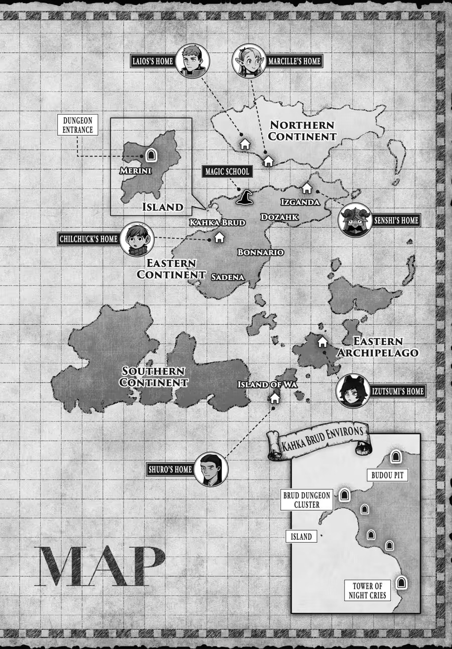 Delicious in Dungeon Chapter 9000 page 150 - 