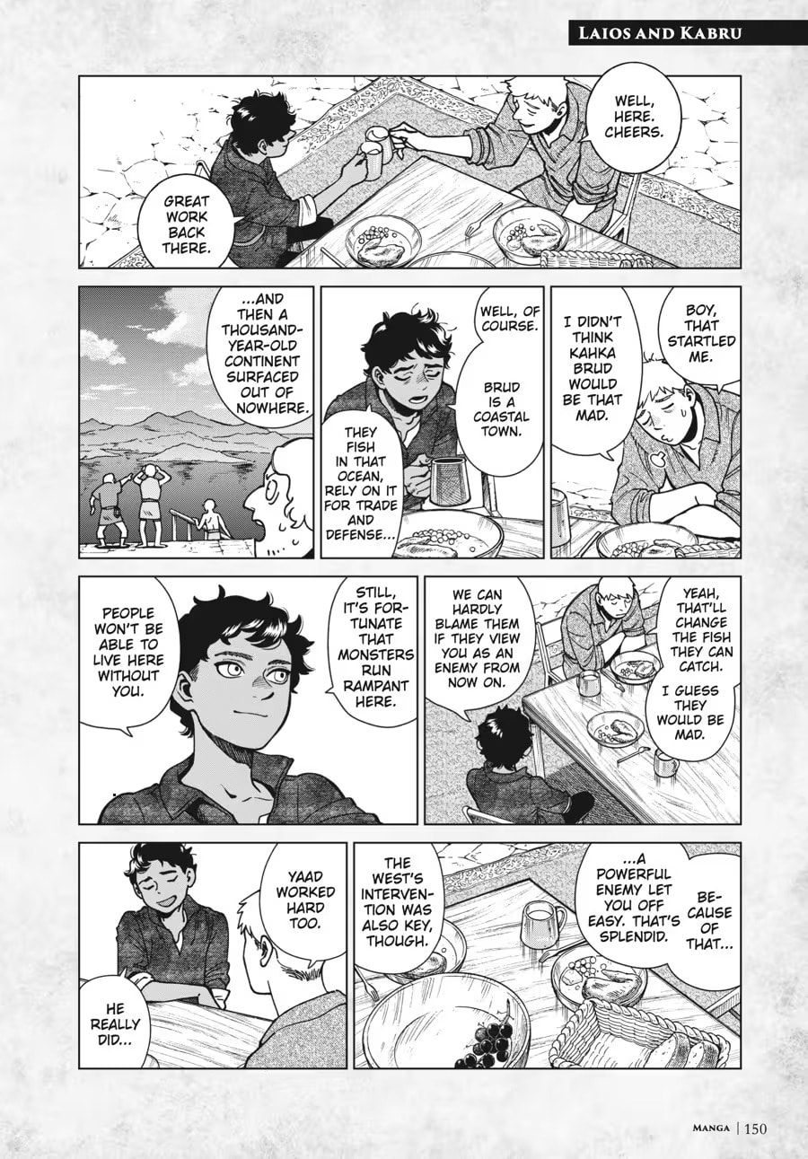 Delicious in Dungeon Chapter 9000 page 154 - 