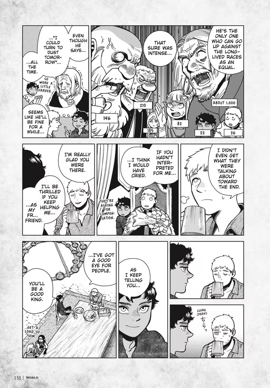 Delicious in Dungeon Chapter 9000 page 155 - 