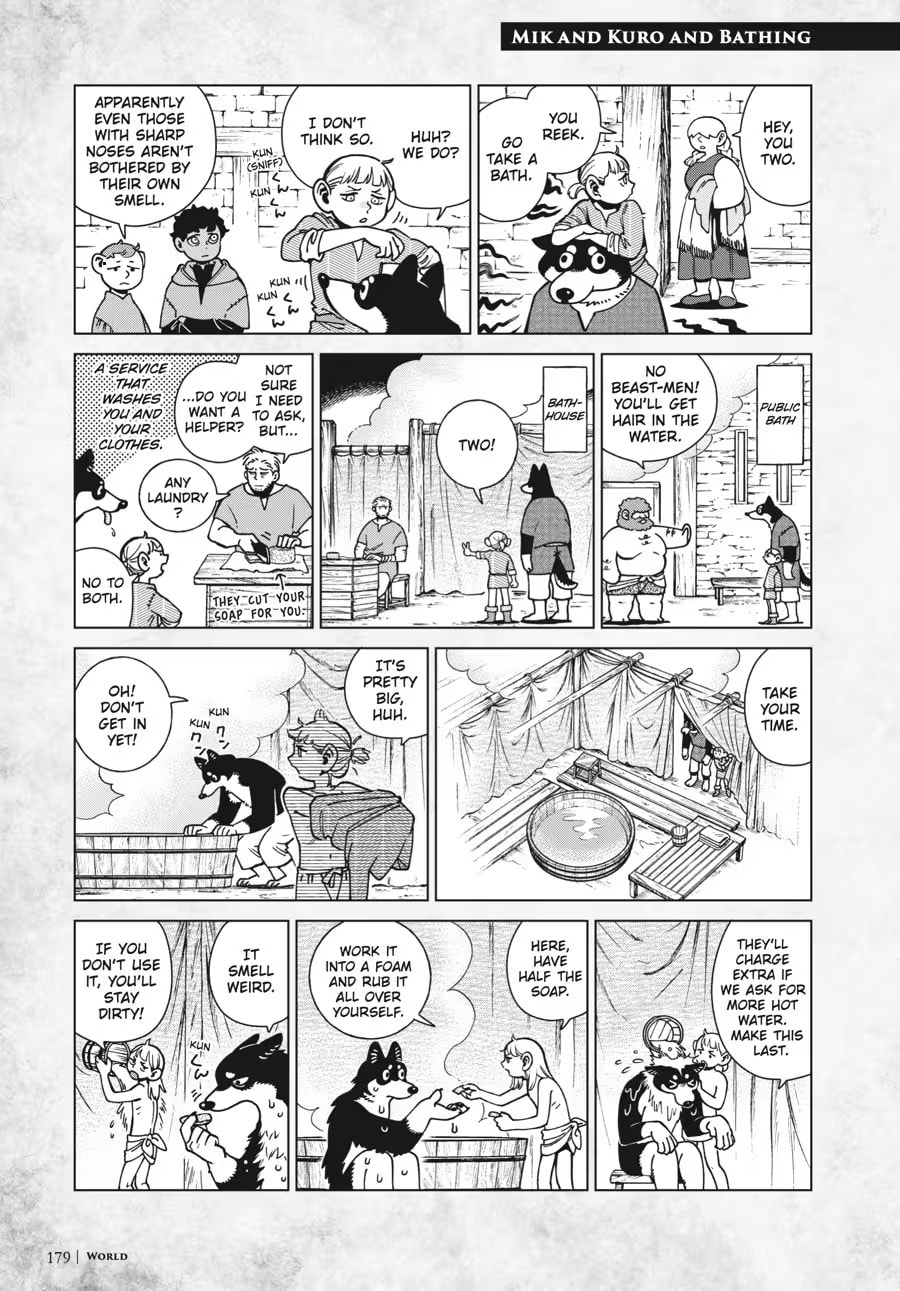 Delicious in Dungeon Chapter 9000 page 183 - 