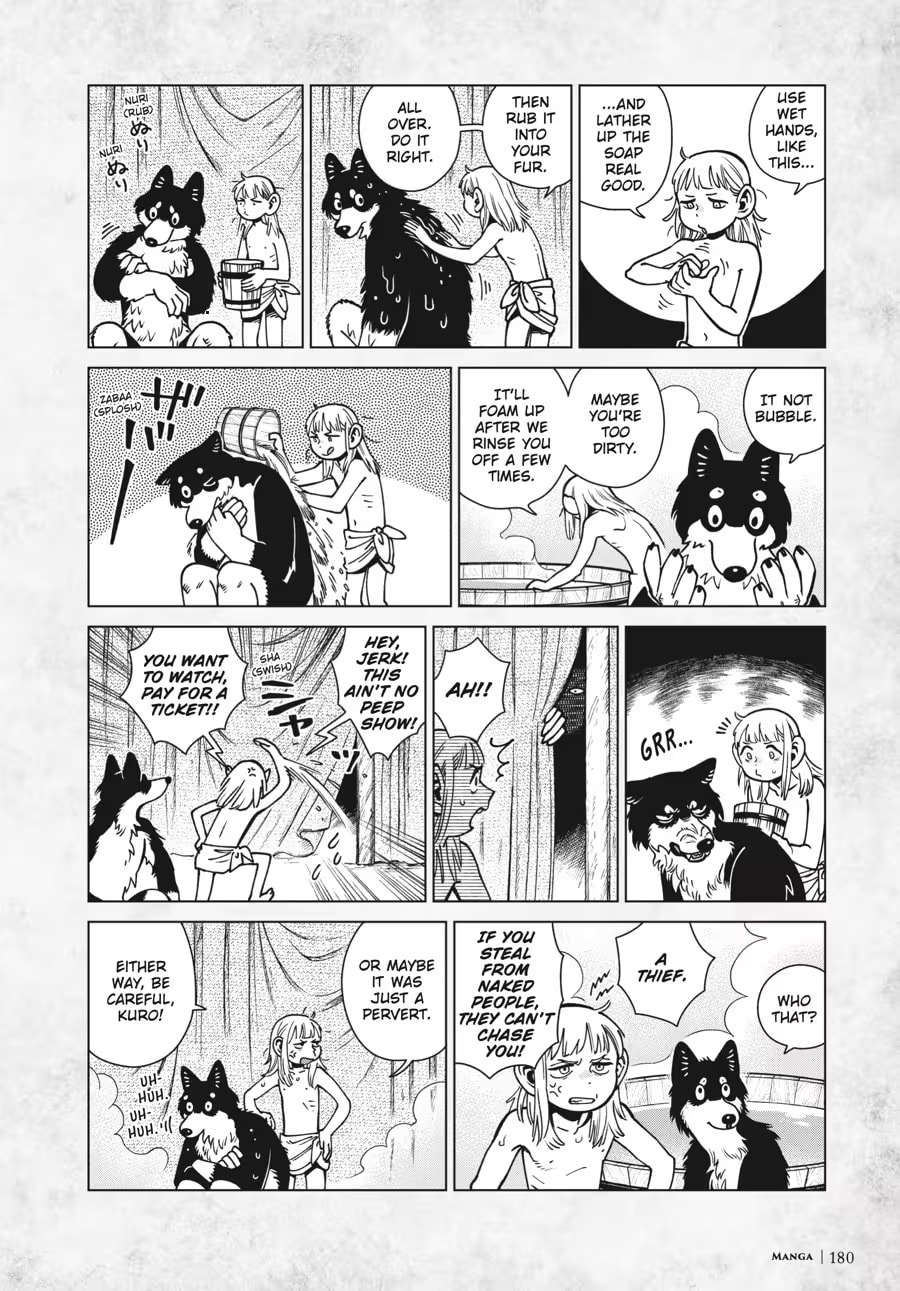 Delicious in Dungeon Chapter 9000 page 184 - 