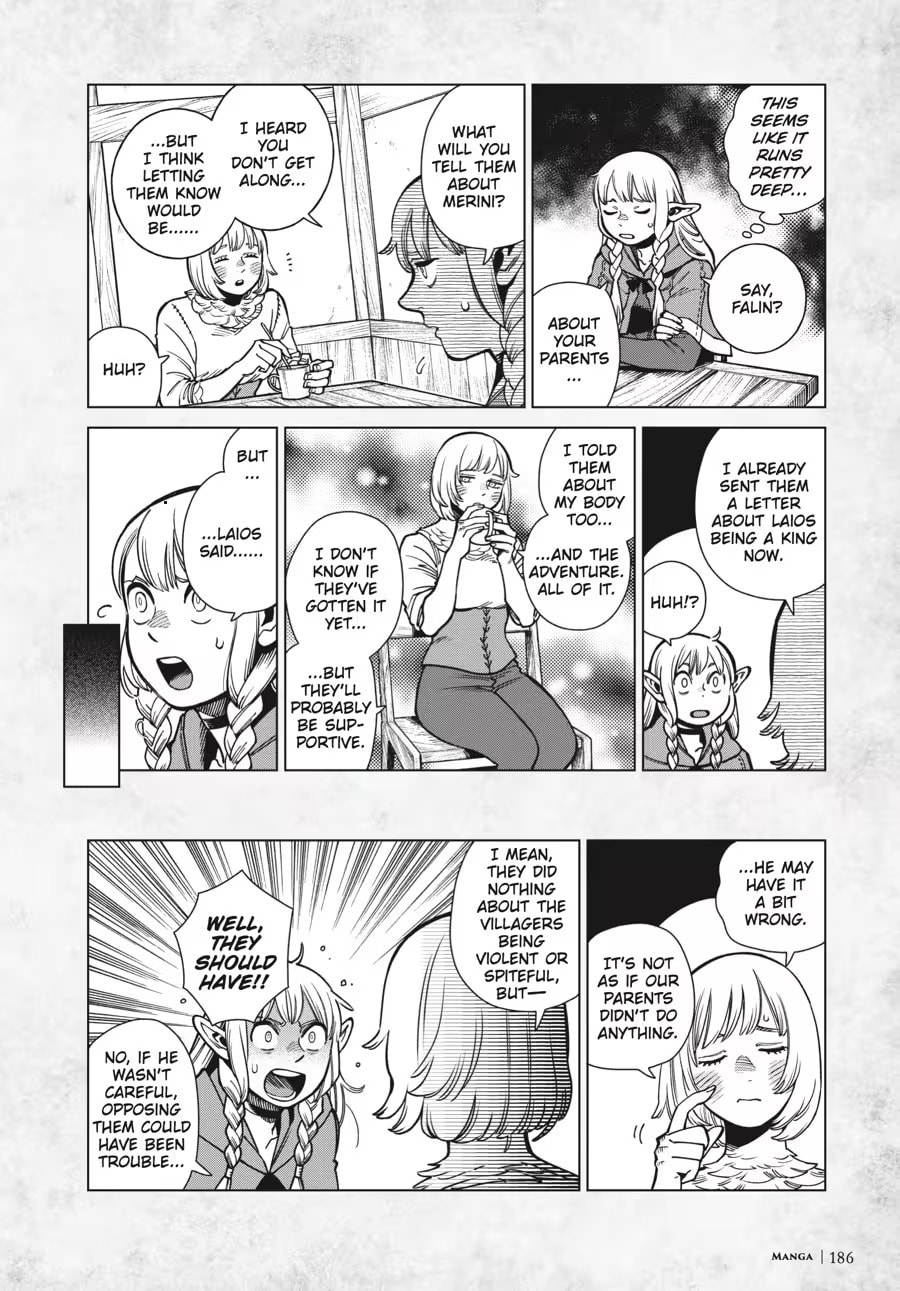Delicious in Dungeon Chapter 9000 page 190 - 