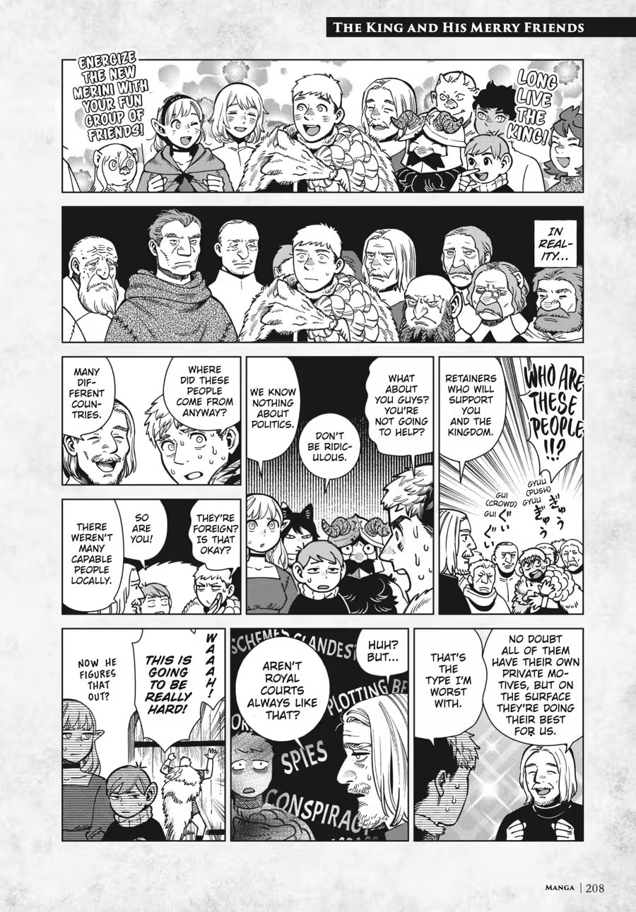 Delicious in Dungeon Chapter 9000 page 212 - 