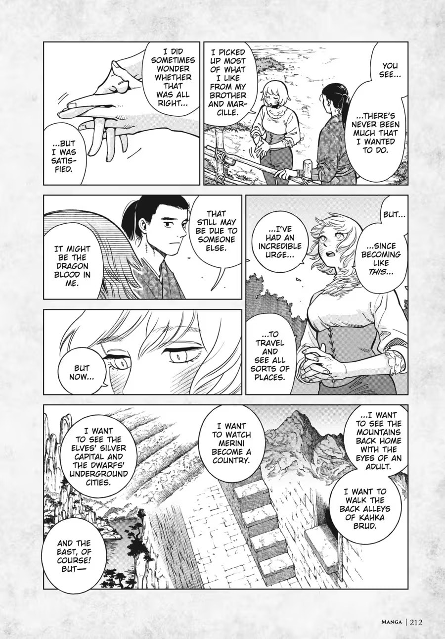Delicious in Dungeon Chapter 9000 page 216 - 