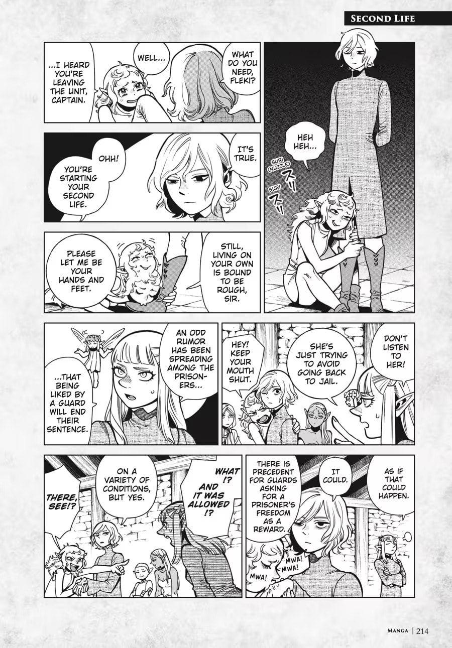 Delicious in Dungeon Chapter 9000 page 218 - 