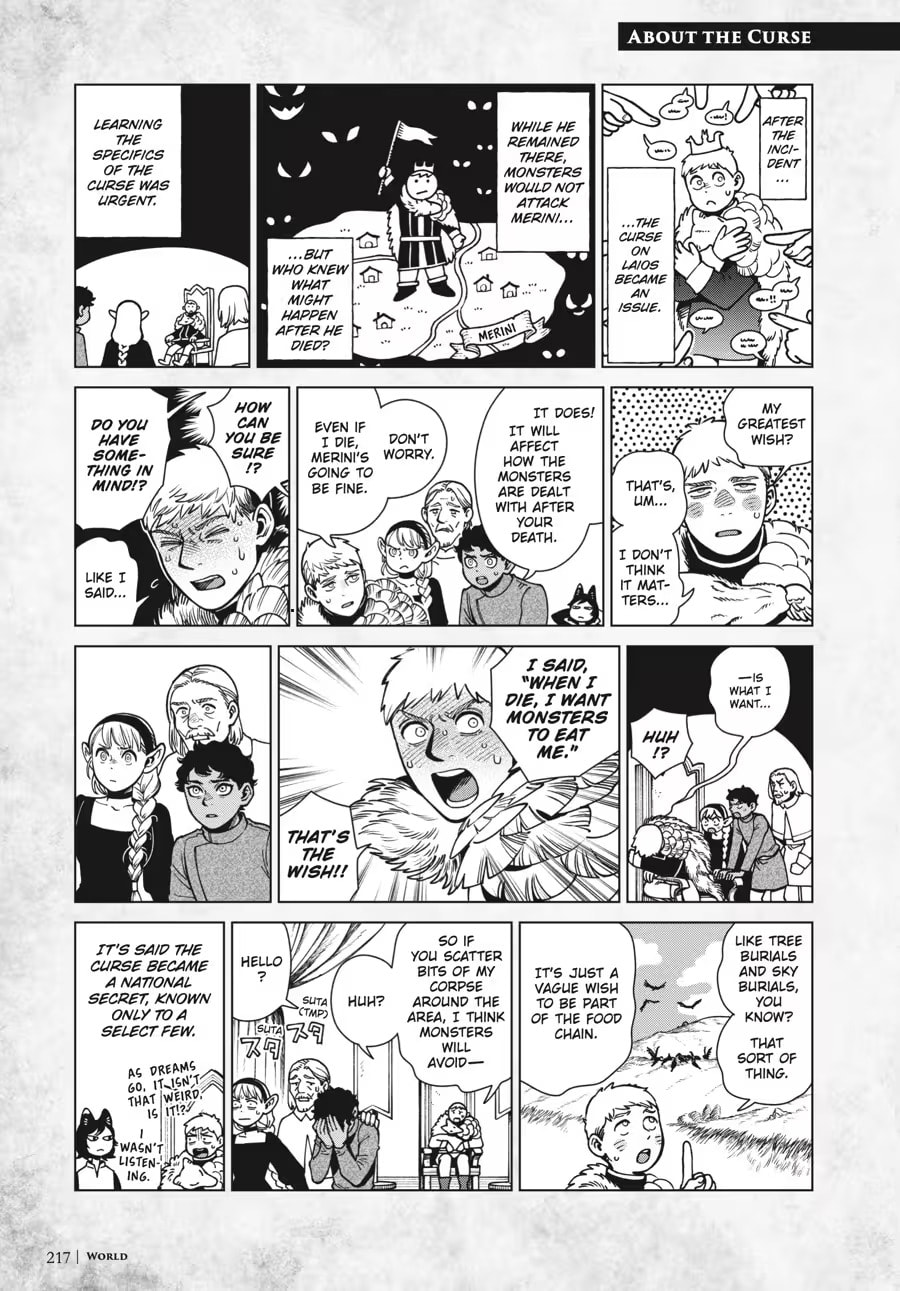 Delicious in Dungeon Chapter 9000 page 221 - 