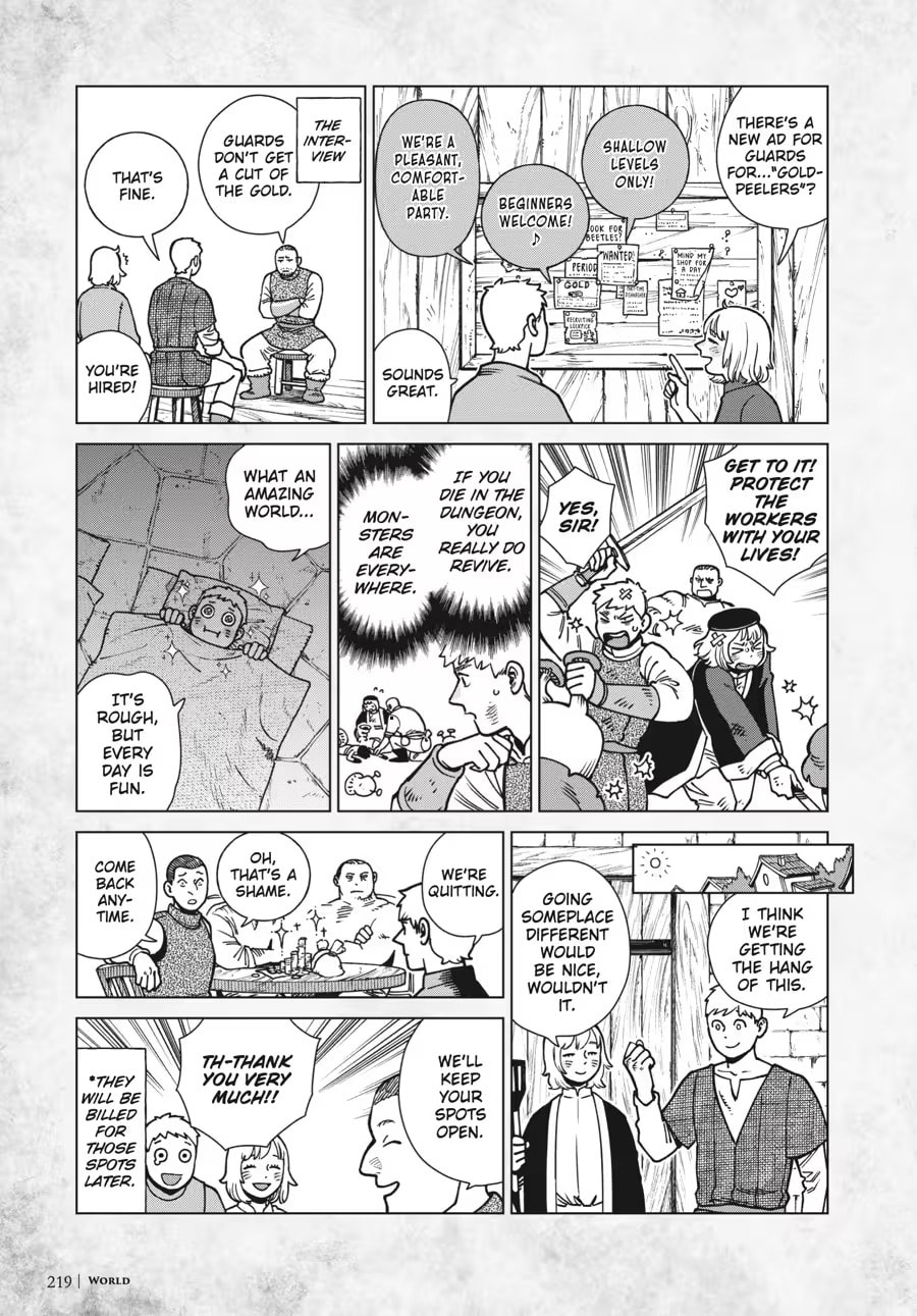 Delicious in Dungeon Chapter 9000 page 223 - 