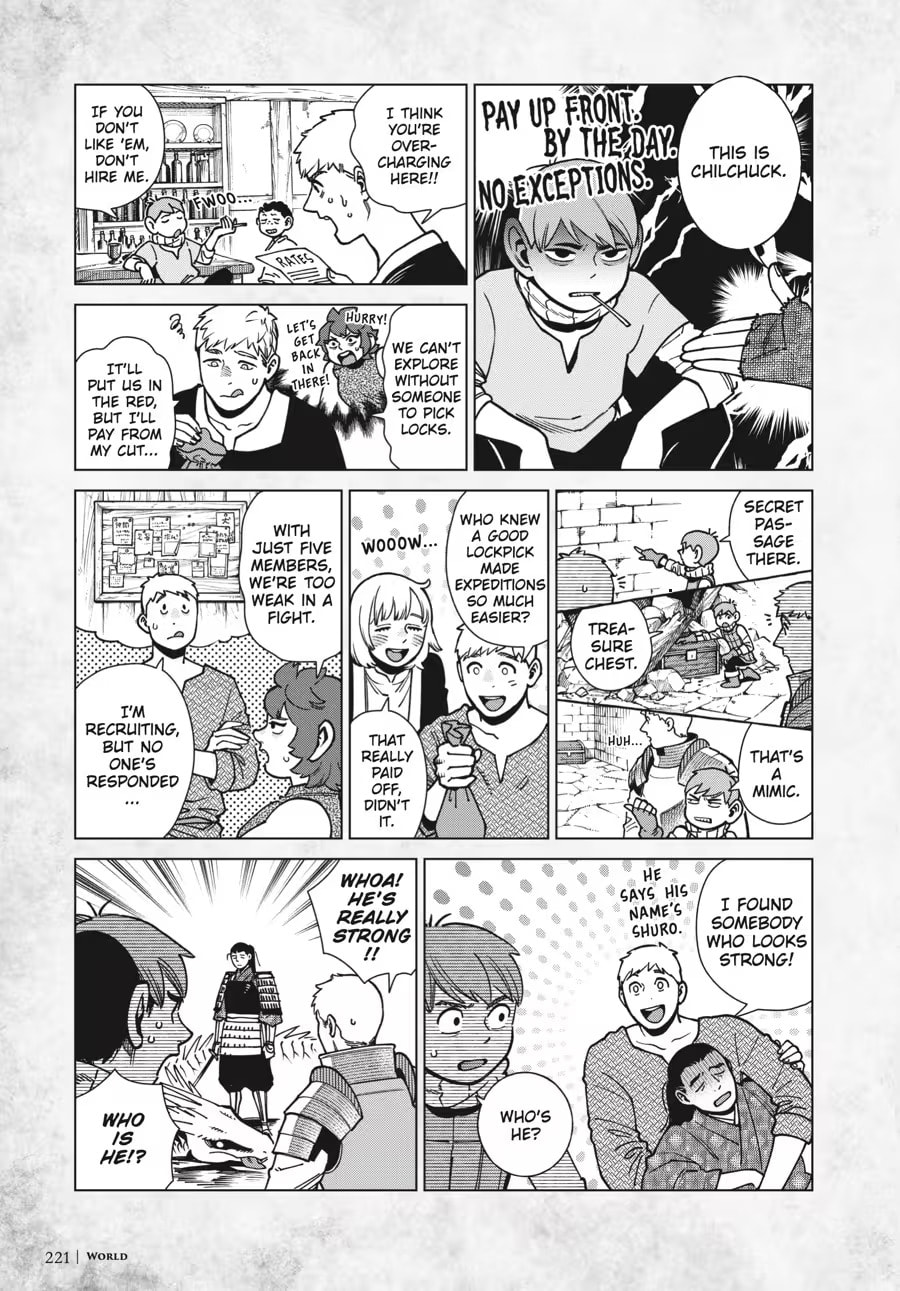 Delicious in Dungeon Chapter 9000 page 225 - 