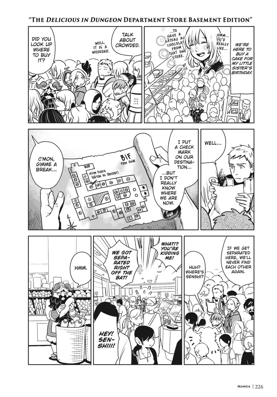 Delicious in Dungeon Chapter 9000 page 230 - 