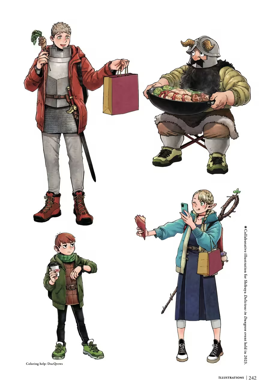 Delicious in Dungeon Chapter 9000 page 246 - 