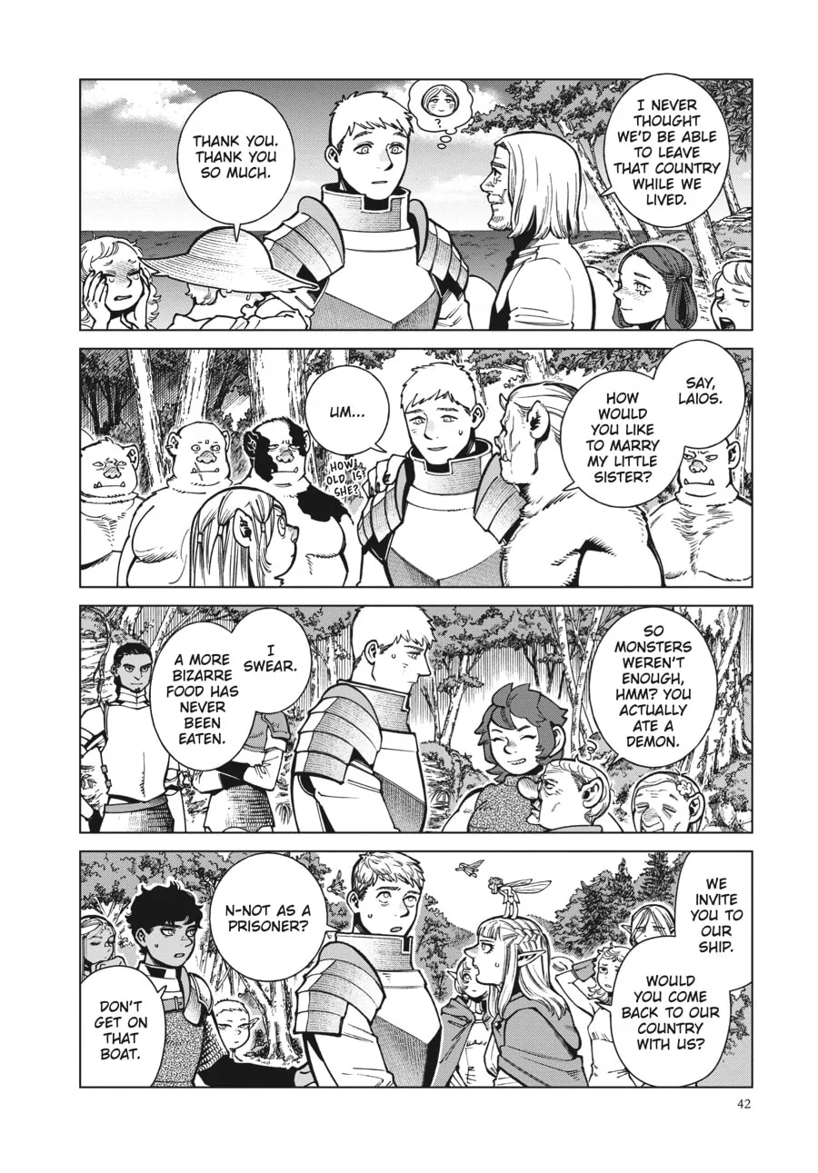 Delicious in Dungeon Chapter 93 page 4 - 