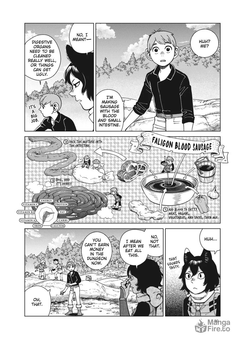 Delicious in Dungeon Chapter 95 page 12 - 
