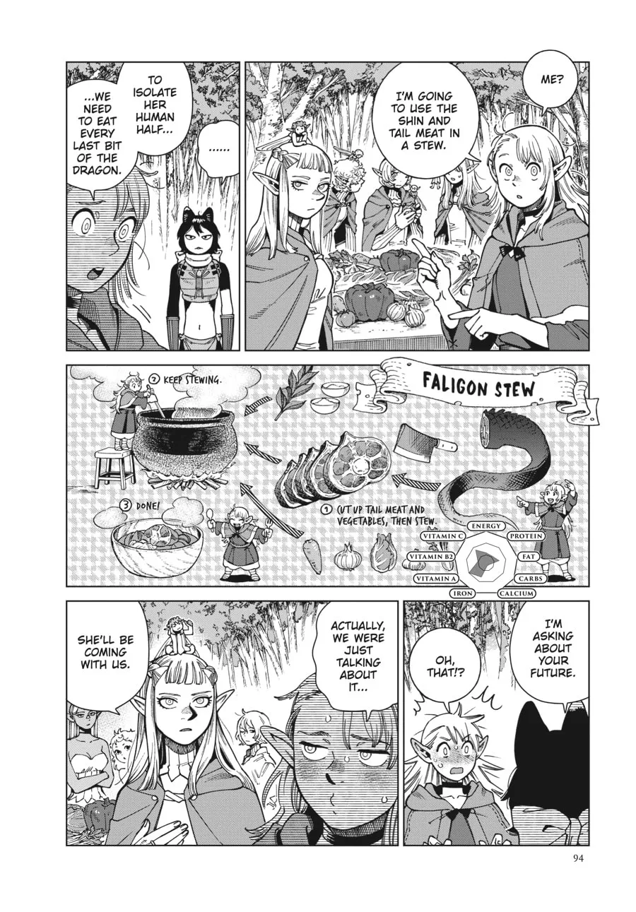 Delicious in Dungeon Chapter 95 page 16 - 