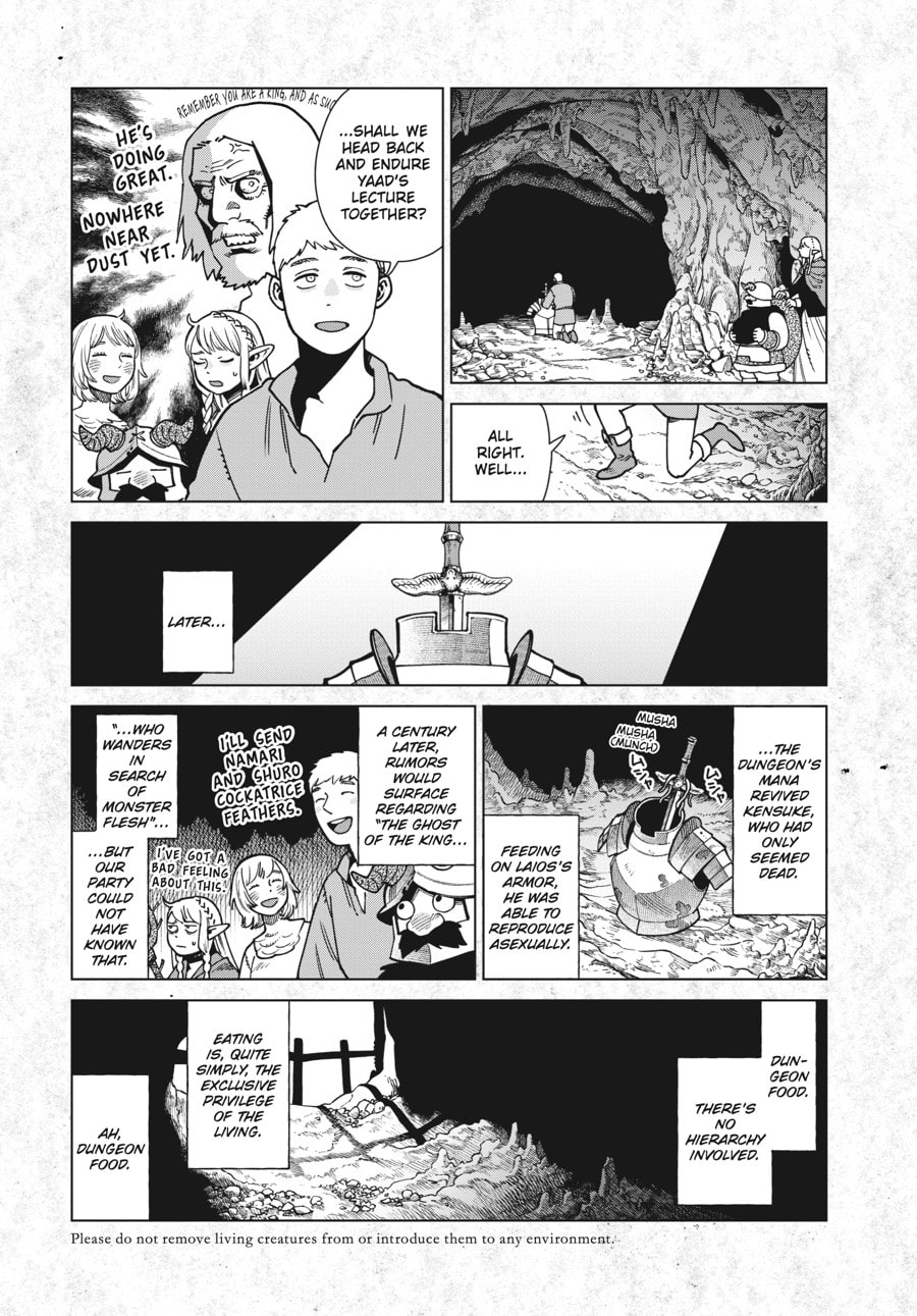 Delicious in Dungeon Chapter 97.1 page 10 - 