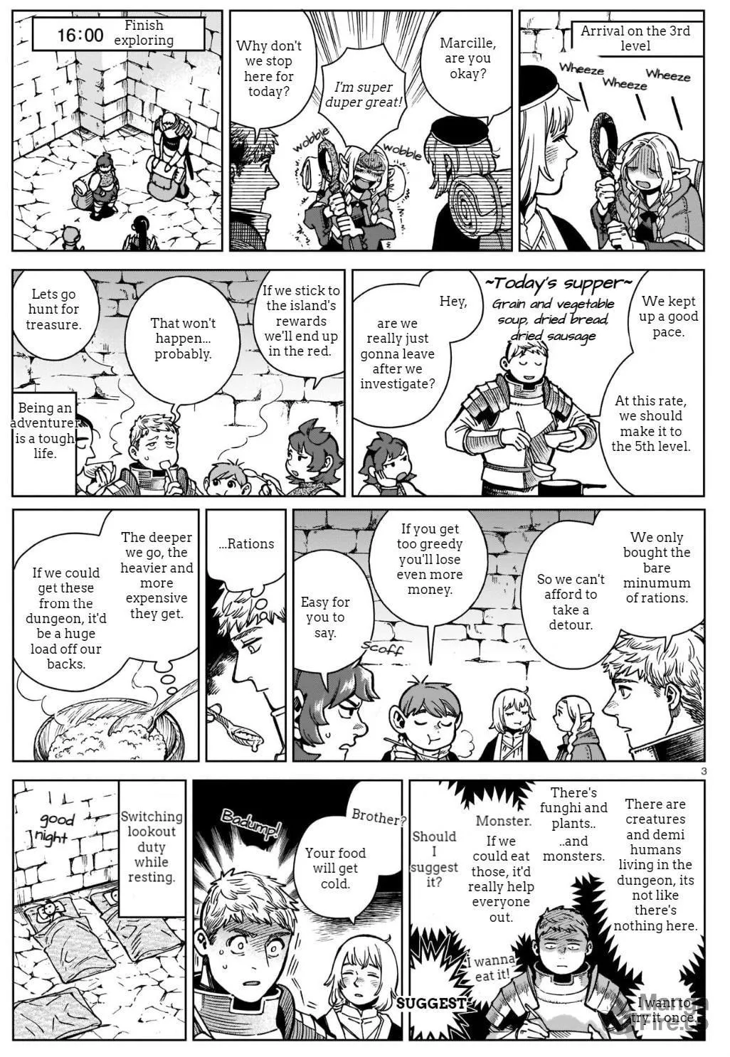 Delicious in Dungeon Chapter 97.6 page 5 - 
