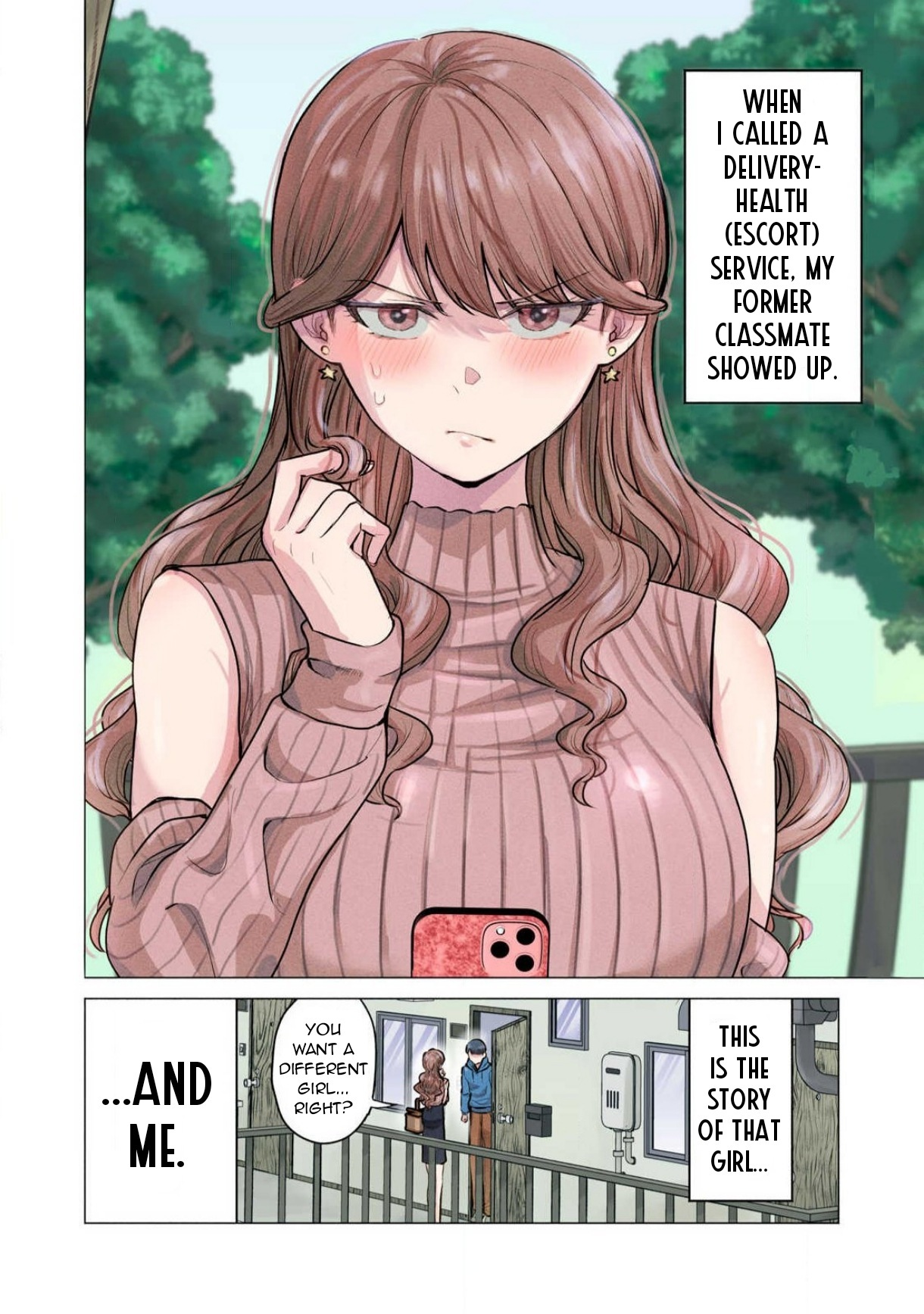 Deliheal Yondara Moto Doukyuusei ga Kita Chapter 1 page 2 - 