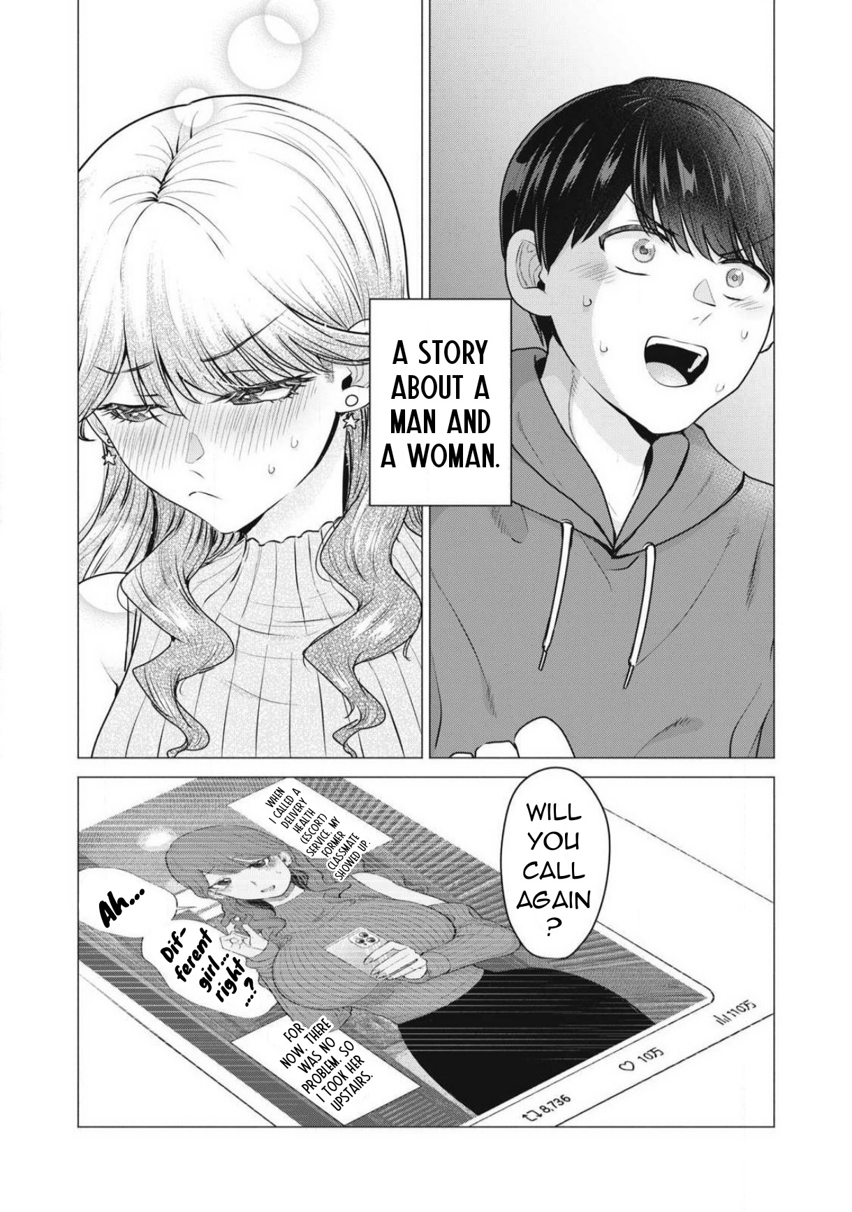 Deliheal Yondara Moto Doukyuusei ga Kita Chapter 1 page 58 - 