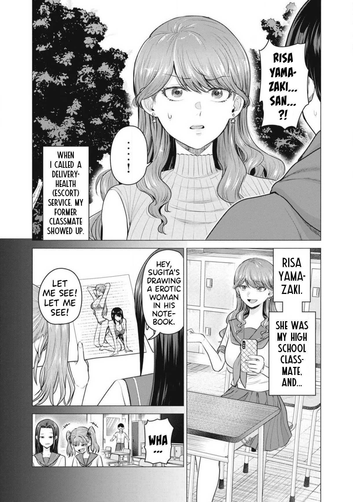 Deliheal Yondara Moto Doukyuusei ga Kita Chapter 1 page 9 - 