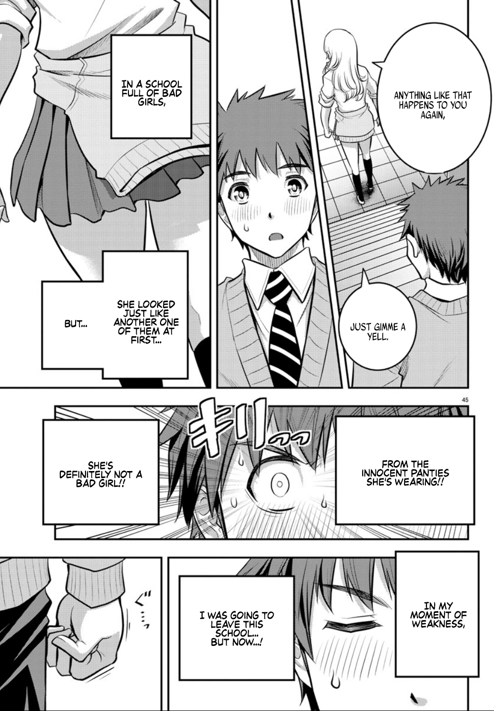 Delinquent High School Girl Kuzuhana-chan Chapter 1 page 45 - 