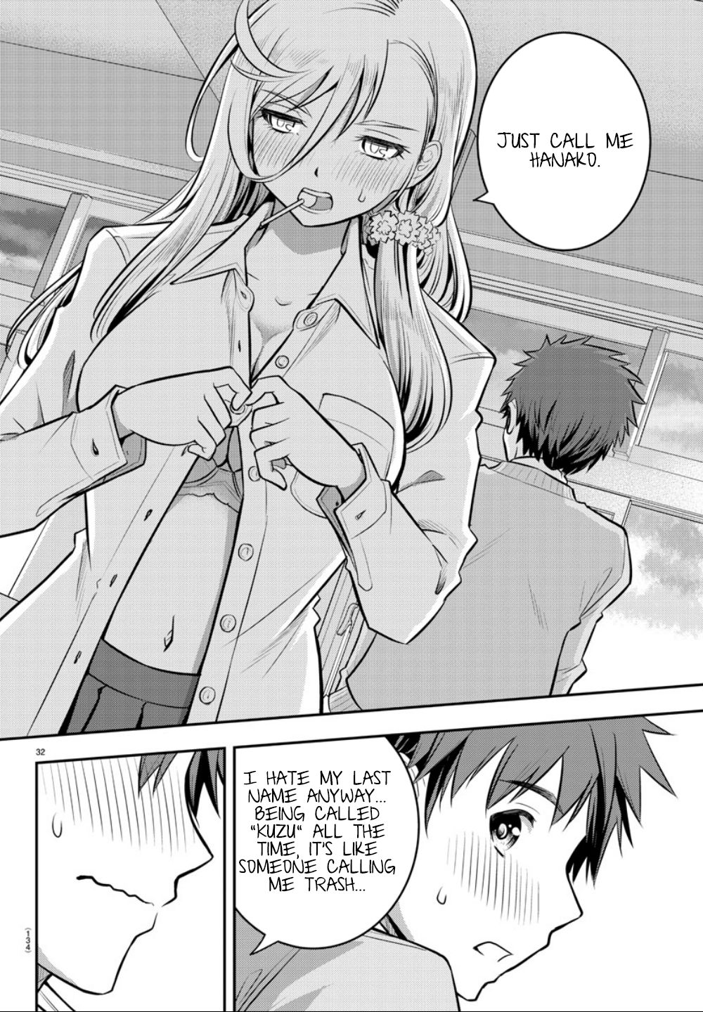 Delinquent High School Girl Kuzuhana-chan Chapter 2 page 33 - 