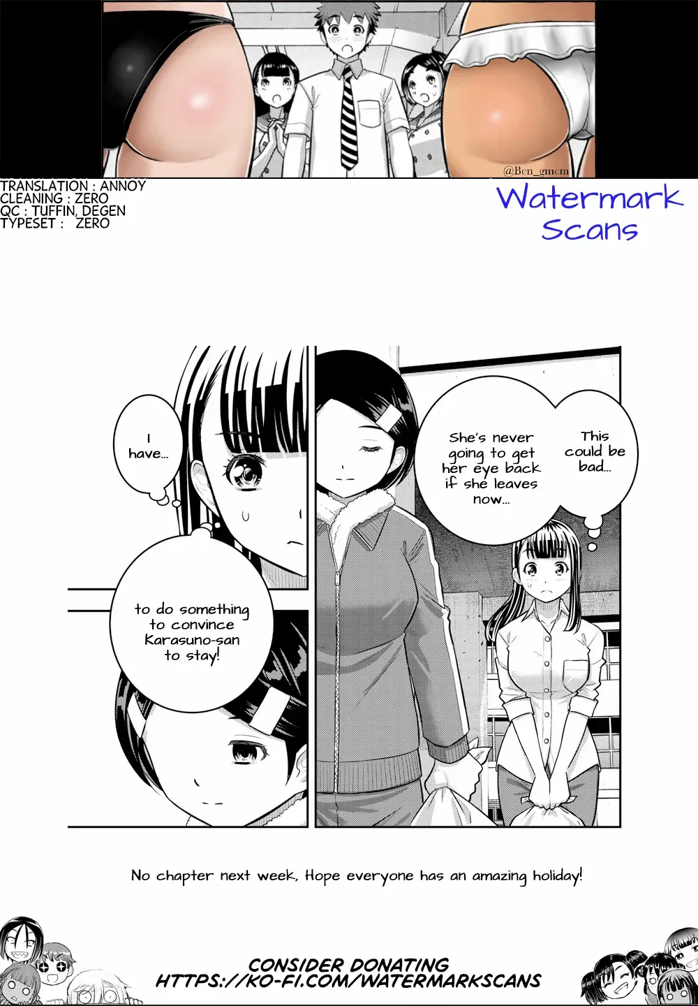 Delinquent High School Girl Kuzuhana-chan Chapter 220 page 21 - 