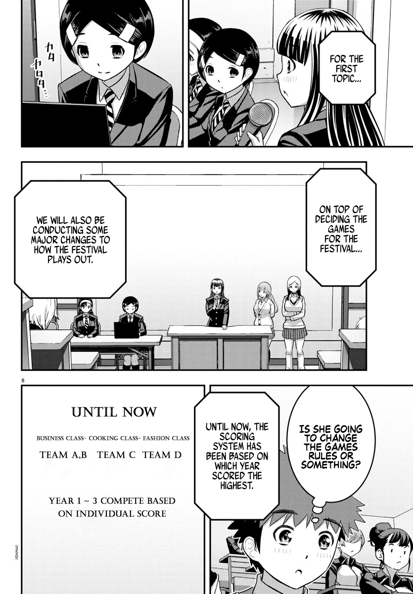 Delinquent High School Girl Kuzuhana-chan Chapter 227 page 8 - 