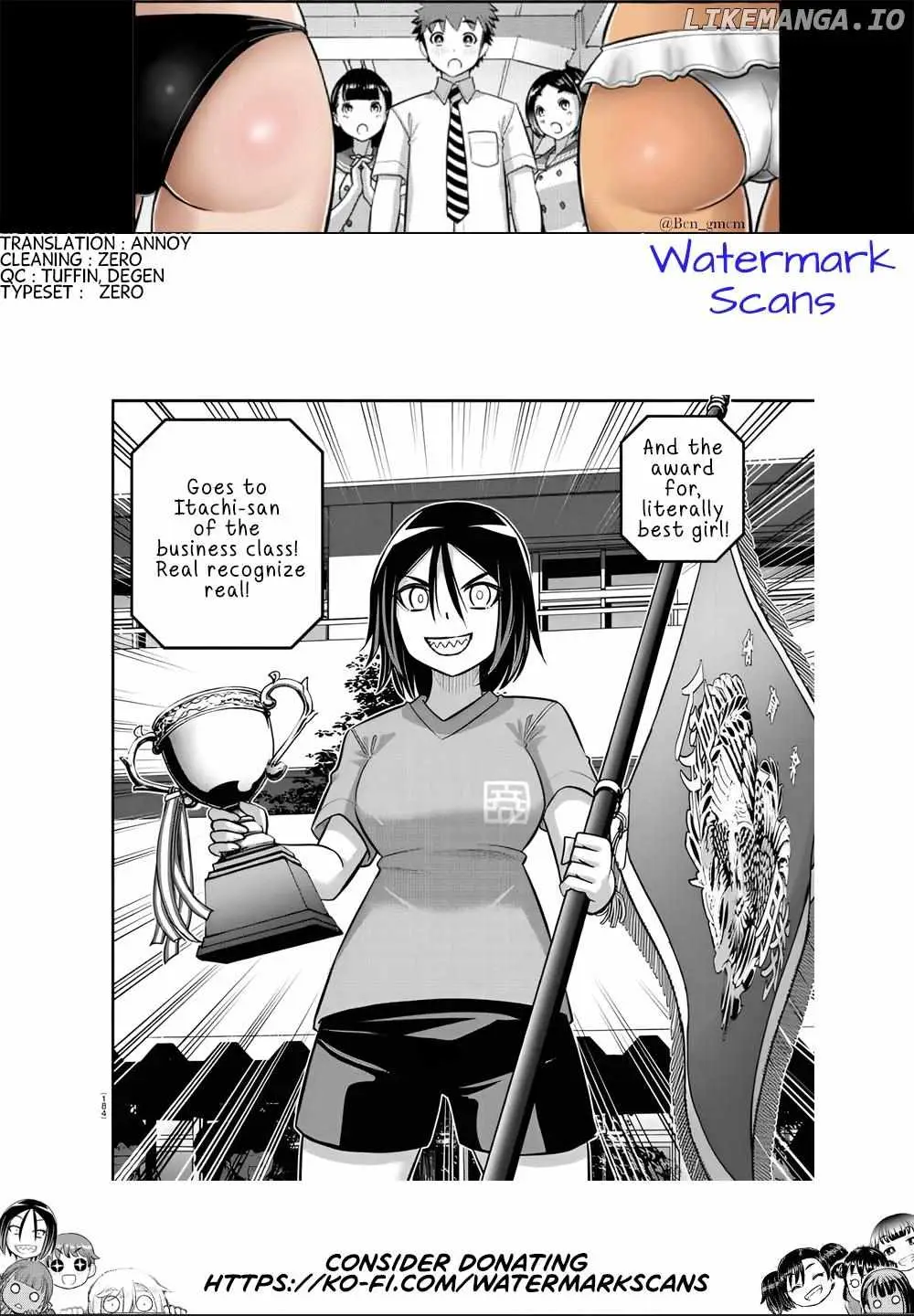 Delinquent High School Girl Kuzuhana-chan Chapter 238 page 21 - 