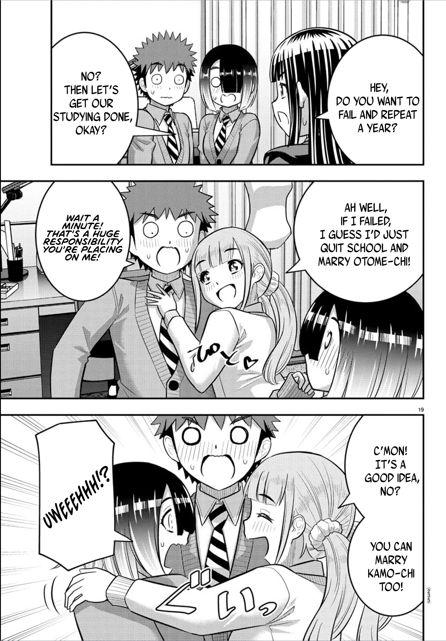 Delinquent High School Girl Kuzuhana-chan Chapter 241 page 19 - 
